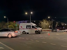 Скорая помощь столкнулась с иномаркой в Нижнем Новгороде