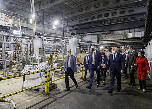 В Сыктывкаре заложили фундамент нового завода компании «Лузалес» по производству плит, фанеры и МДФ