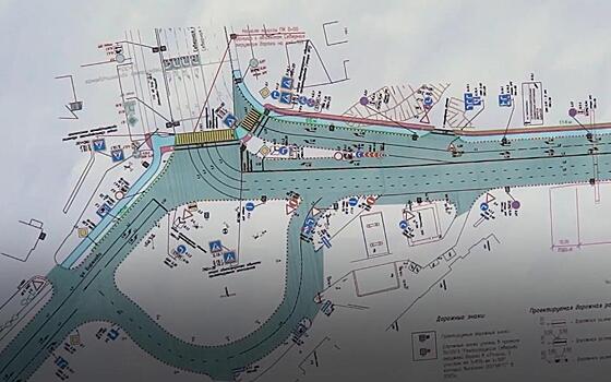 Минтранс опубликовал схему будущей шестиполосной дороги на проезде Шабулина