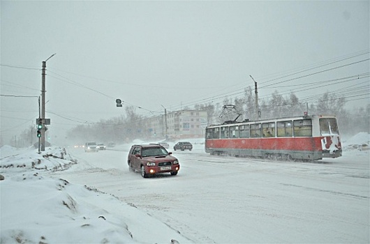 Омск ждет затяжной снегопад