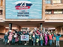 В День защитника Отечества дети из социально незащищенных семей Зеленограда посетили Музей Задорожного