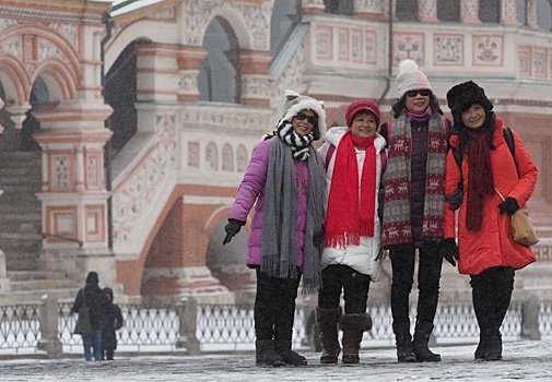 Больше всего туристов из Германии, Китая, Италии и Франции посетят Москву в новогодние праздники