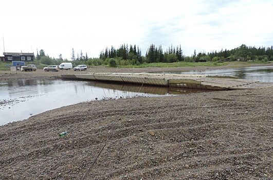 Наплавные мосты на федеральной дороге «Вилюй» будут готовы до 10 июня