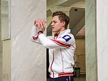 Евгений Семененко провел зарядку для студентов ПСПбГМУ