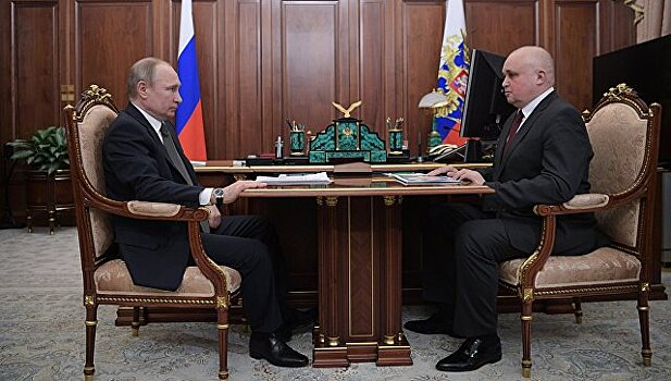 Путин пообещал помочь жителям Кузбасса