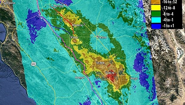 NASA: Калифорния уходит под землю