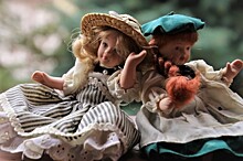 Посмотреть выставку кукол из частной коллекции можно в библиотеке № 186