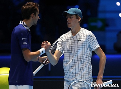 Селиваненко высказался о предстоящем матче Медведева с Синнером на Итоговом турнире ATP