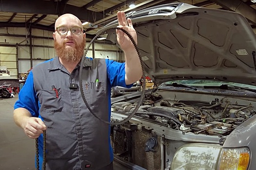 Пикап Toyota Tundra прошел 354 000 км с оригинальным ремнем ГРМ