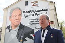 Граффити с портретом Героя России Александра Коновалова появилось в Сормове