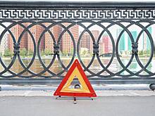 В Москве машина рухнула в реку с набережной и попала на видео