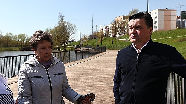 В Чехове завершат благоустройство набережной реки Теребенки к 2025 году