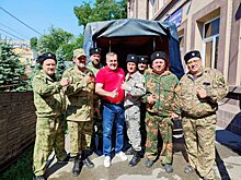 Саратовский Народный фронт отправил очередной гуманитарный груз на Донбасс