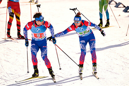 Стали известны составы сборной России на эстафеты на ЧМ по биатлону