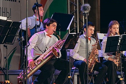 Биг-бенд детской джазовой школы им. Кима Назаретова выступил на Международном фестивале в Казани