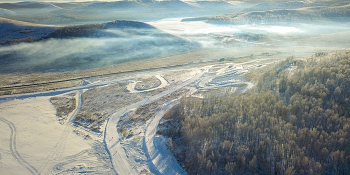 Лыжно-биатлонные трассы в автономном районе Внутренняя Монголия готовятся принять спортсменов 14-х Всекитайских зимних игр
