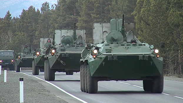 Военных подняли по тревоге в рамках масштабной проверки боеготовности