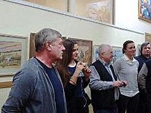 Выставка картин Андрея Борисова открылась в художественной школе на Дмитровке