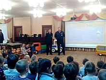 Инспекторы ГИБДД провели викторину для детей в ЮВАО