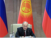 Путин провел переговоры с президентом Таджикистана Рахмоном