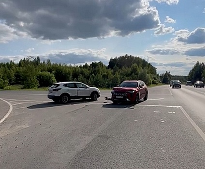 Двое детей пострадали при столкновении иномарок в Нижегородской области