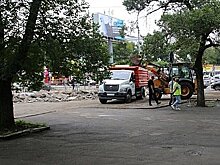 Роллердром строится возле Центрального рынка в Хабаровске