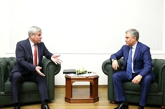 Володин обсудил с Андрейченко подготовку сессии парламента Союза Белоруссии и России