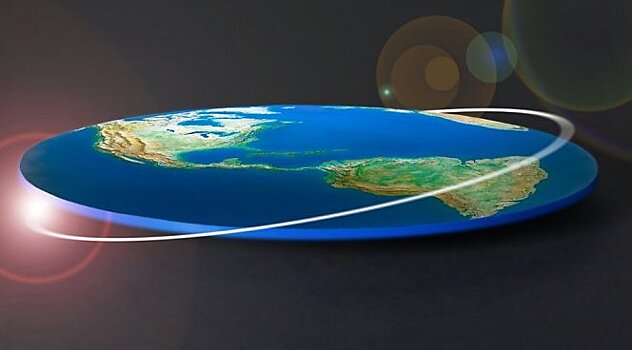 В мире все больше людей верят в "плоскую Землю"