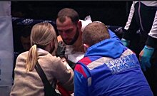 Российский боксер попал в больницу после глубокого нокаута