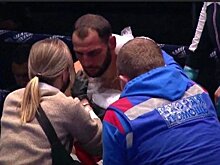 Российский боксер попал в больницу после глубокого нокаута