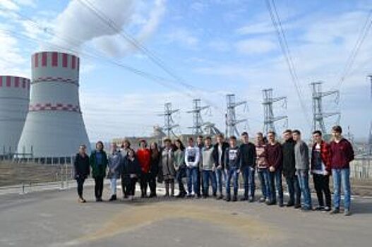 Школьники посетили атомную станцию в рамках недели высоких технологий