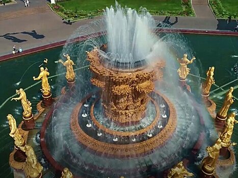 Собянин рассказал о московских фонтанах