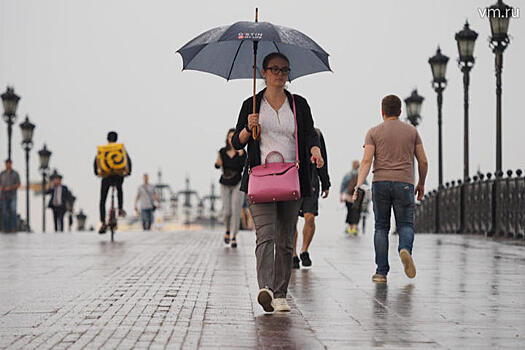 Дожди и похолодание ждут москвичей в субботу