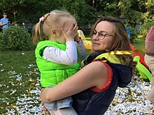 Сад с шариками и конфетти, друзья и любящие родители: как отметила 3-летие старшая дочь Хабенского
