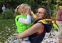 Сад с шариками и конфетти, друзья и любящие родители: как отметила 3-летие старшая дочь Хабенского