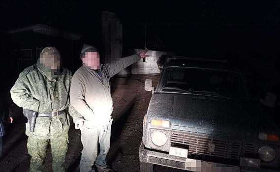 Курские пограничники задержали гражданина Украины с ружьём