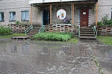 Вожегодский детский сад затапливает после дождей (ФОТО)