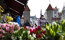 Русофобки Прибалтики не могут устоять перед цветами на 8 марта