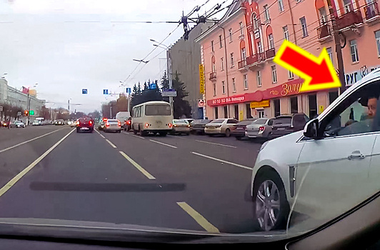 Подмосковный автохам устроил дорожный беспредел в Твери. Водители рассвирепели!