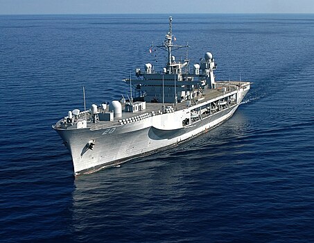 Американский командный корабль вошел в Балтийское море