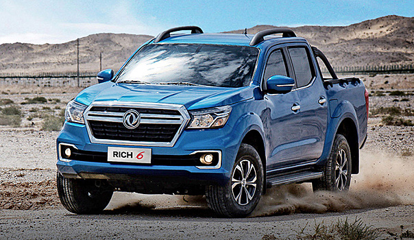 В России сертифицировали пикап Dongfeng Rich 6
