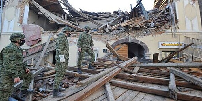 Число жертв землетрясения в Хорватии выросло до шести человек