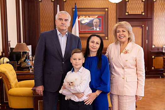 Президент России исполнил мечту мальчика из Крыма