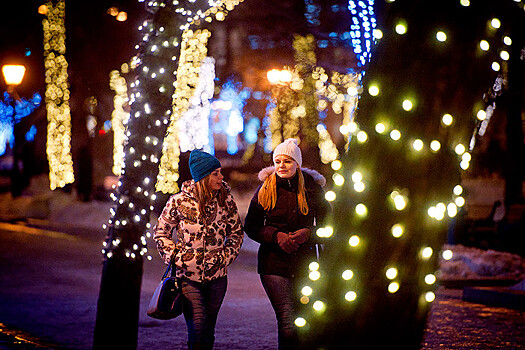 Зимнюю подсветку в Москве включат 1 ноября
