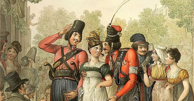 Чему французы научили русских, пока те оккупировали Париж