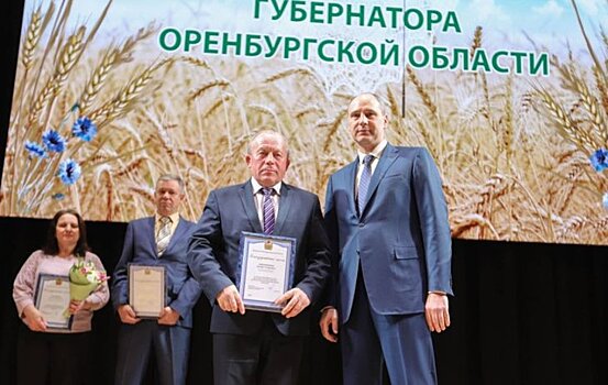 Зерно озимых заняло 40 процентов в общем намолоте Оренбуржья в этом году