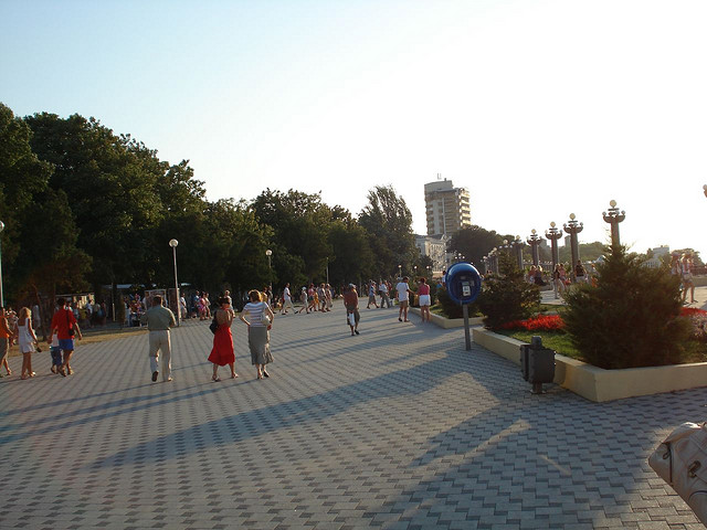 Набережная Анапы, Анапа, Россия, Европа
