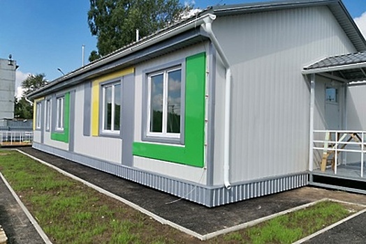 Новый фельдшерско‑акушерский пункт в Кашире готов на 95%