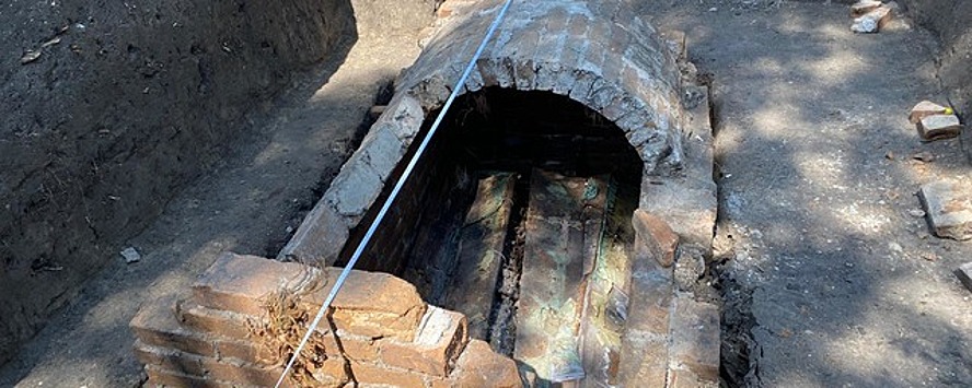 В центральном парке Черкесска проводятся археологические раскопки