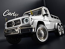 Mercedes-AMG G 63 превратили в трехосный папамобиль
